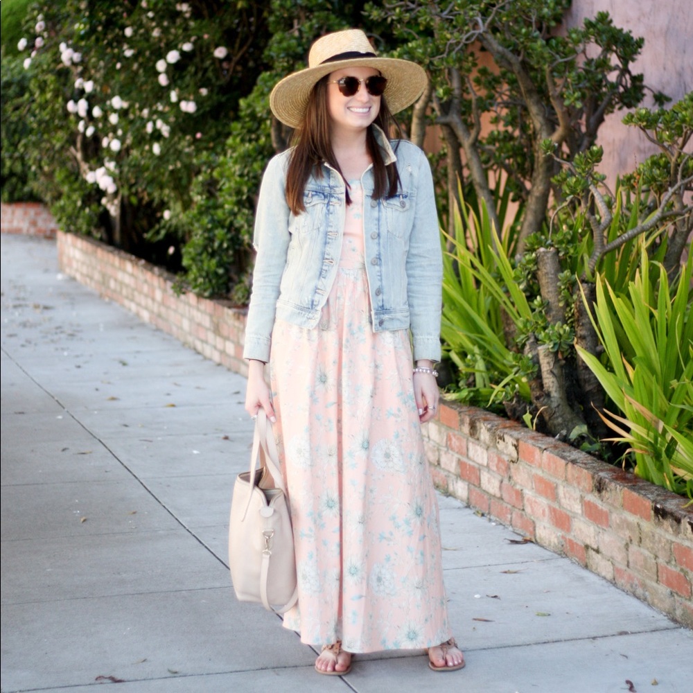 Gal Meets Glam Floral Maxi Dress